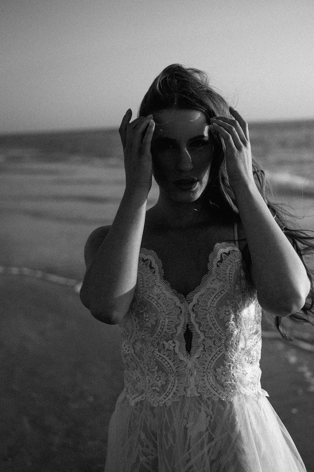 Sunset Clearwater Beach Bridal Session in Florida